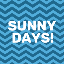 Sunny Days Simple Summer Poster