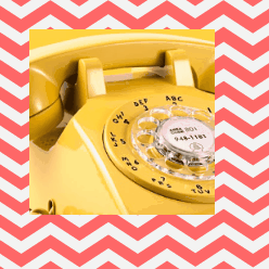 Retro Vibes Bright Colors with Photo